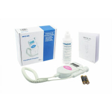 Fetal Doppler Heart Monitor 3Mhz with Backlit LCD Display - 3 Modes (Real-time, Averaged, Manual) & Built-in Speaker - CE Certified - ANP500
