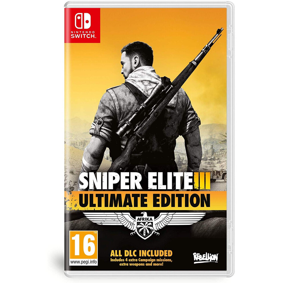 Sniper Elite 3 Ultimate Edition (Nintendo Switch) Game 5056208803658
