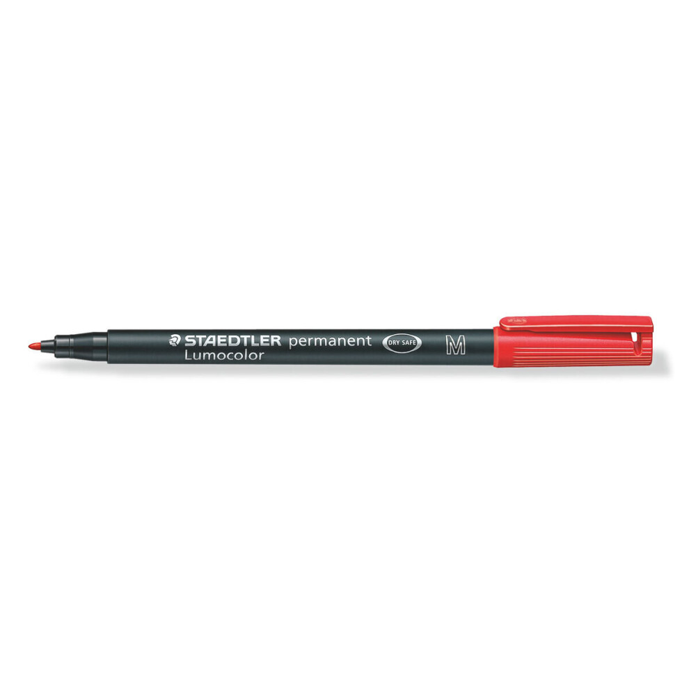 Lumocolor pen M permanent red