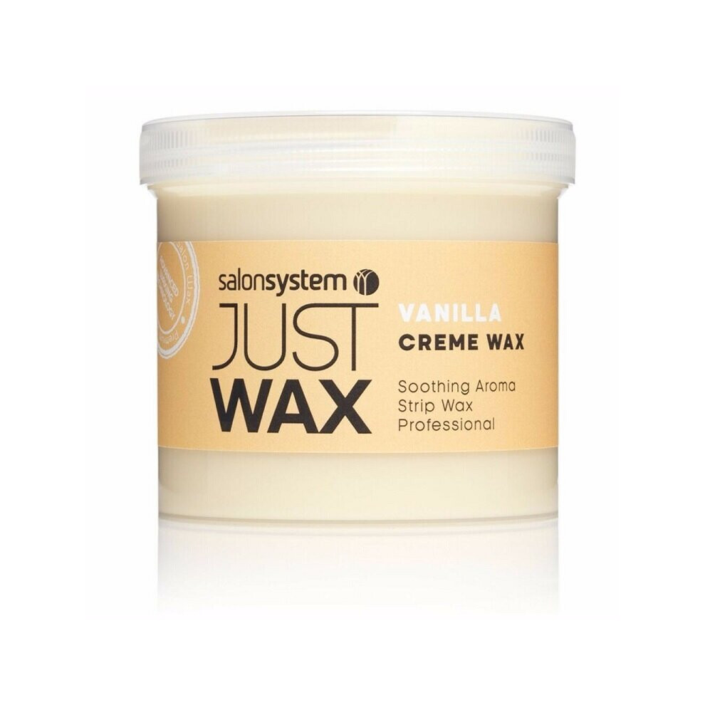Salon System Vanilla Crã¨Me Hair Removal Waxing - 450G