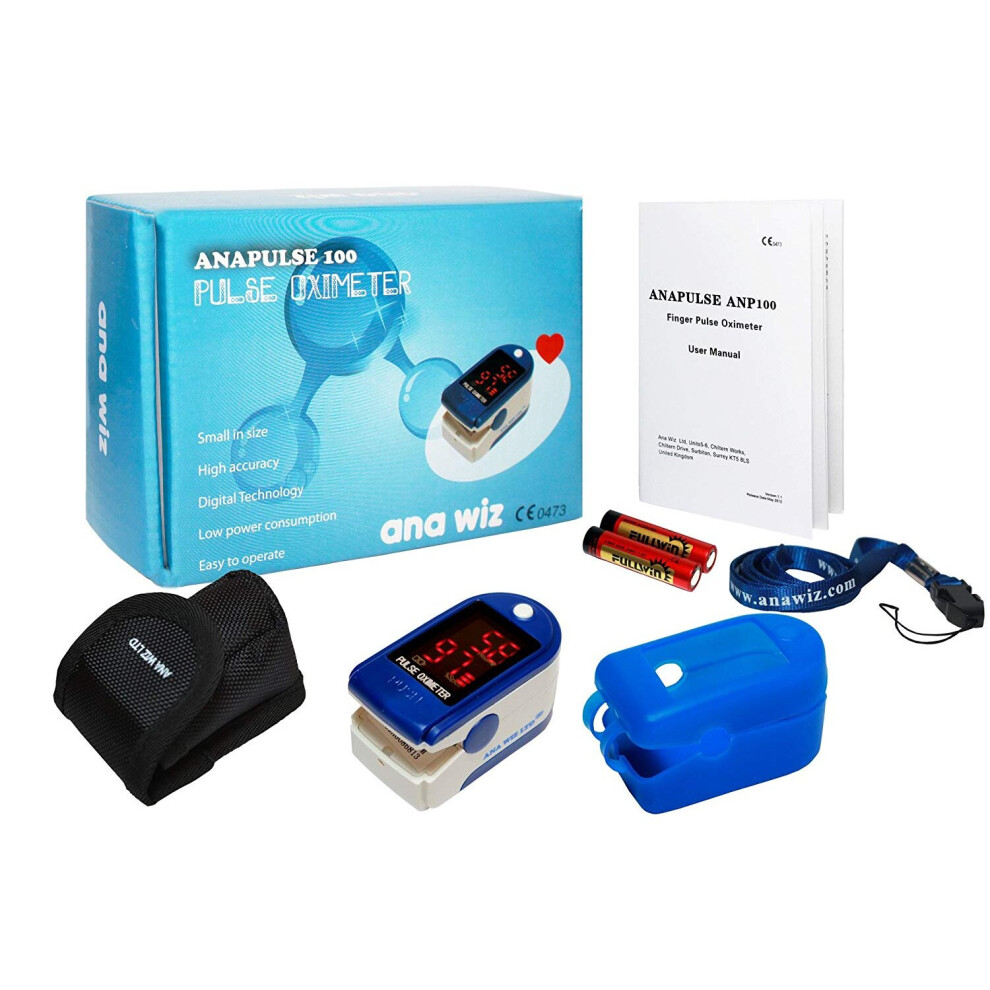 Anapulse Finger Pulse Oximeter With Led Display