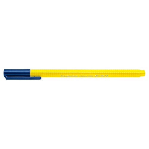 Staedtler triplus color fibre tip yellow 1