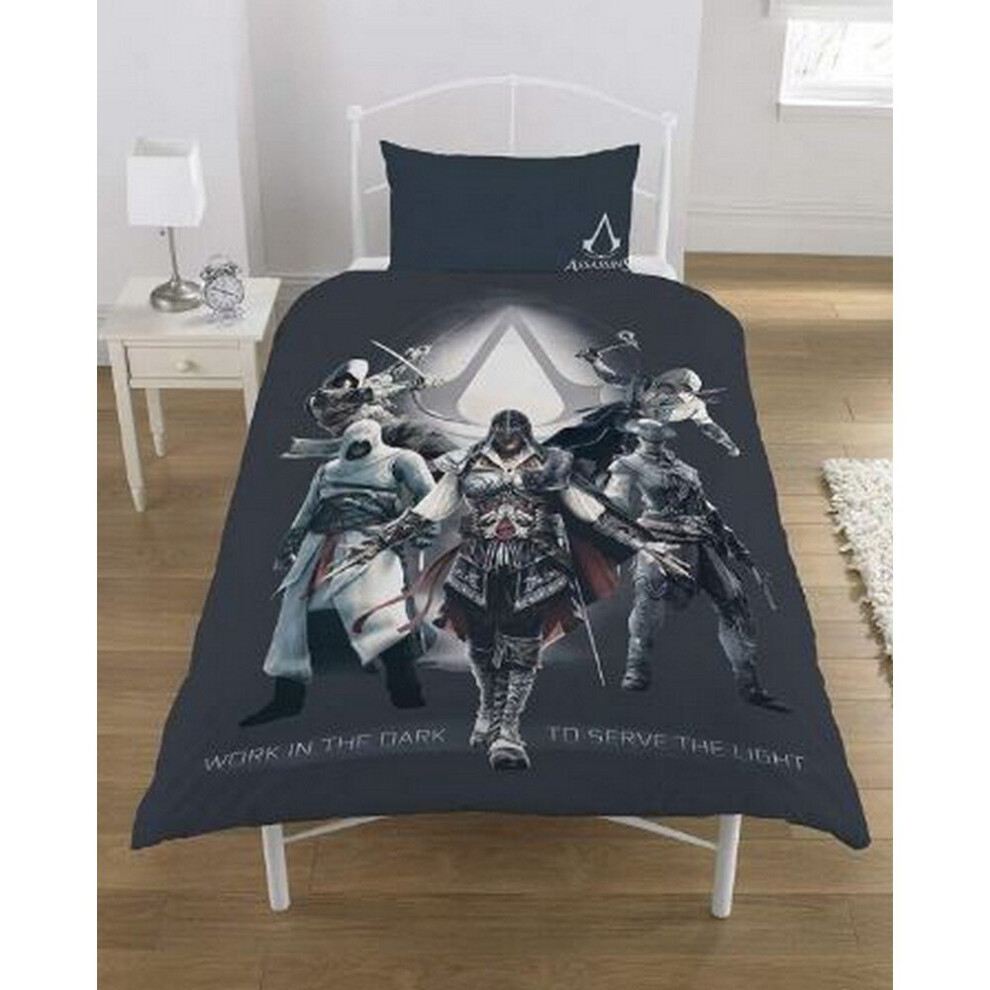 Assassin's Creed Light (Single, Multicoloured) Serve The Reversible Duvet