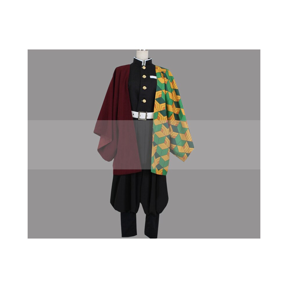 Kimetsu No Yaiba Giyu Tomioka Cosplay Costume Multicoloured