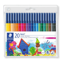 STAEDTLER 20 Pennarelli Colorati 1 mm Assortiti