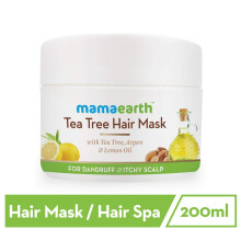 Mamaearth Anti Dandruff Tea Tree Hair Mask with Tea Tree and Lemon