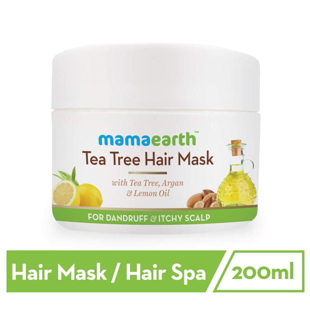 Mamaearth Anti Dandruff Tea Tree Hair Mask With Tea Tree And Lemon