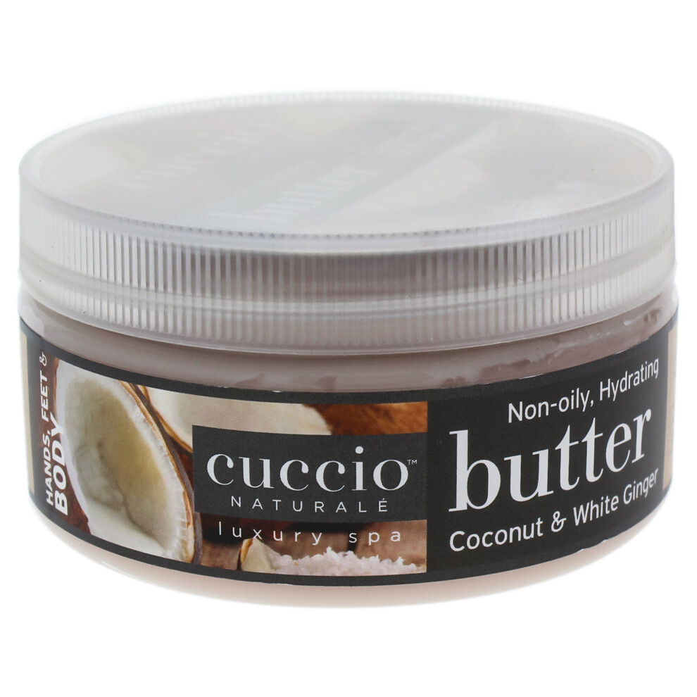 Cuccio White Butter Blend - Coconut And Ginger - 8 Oz Body Lotion