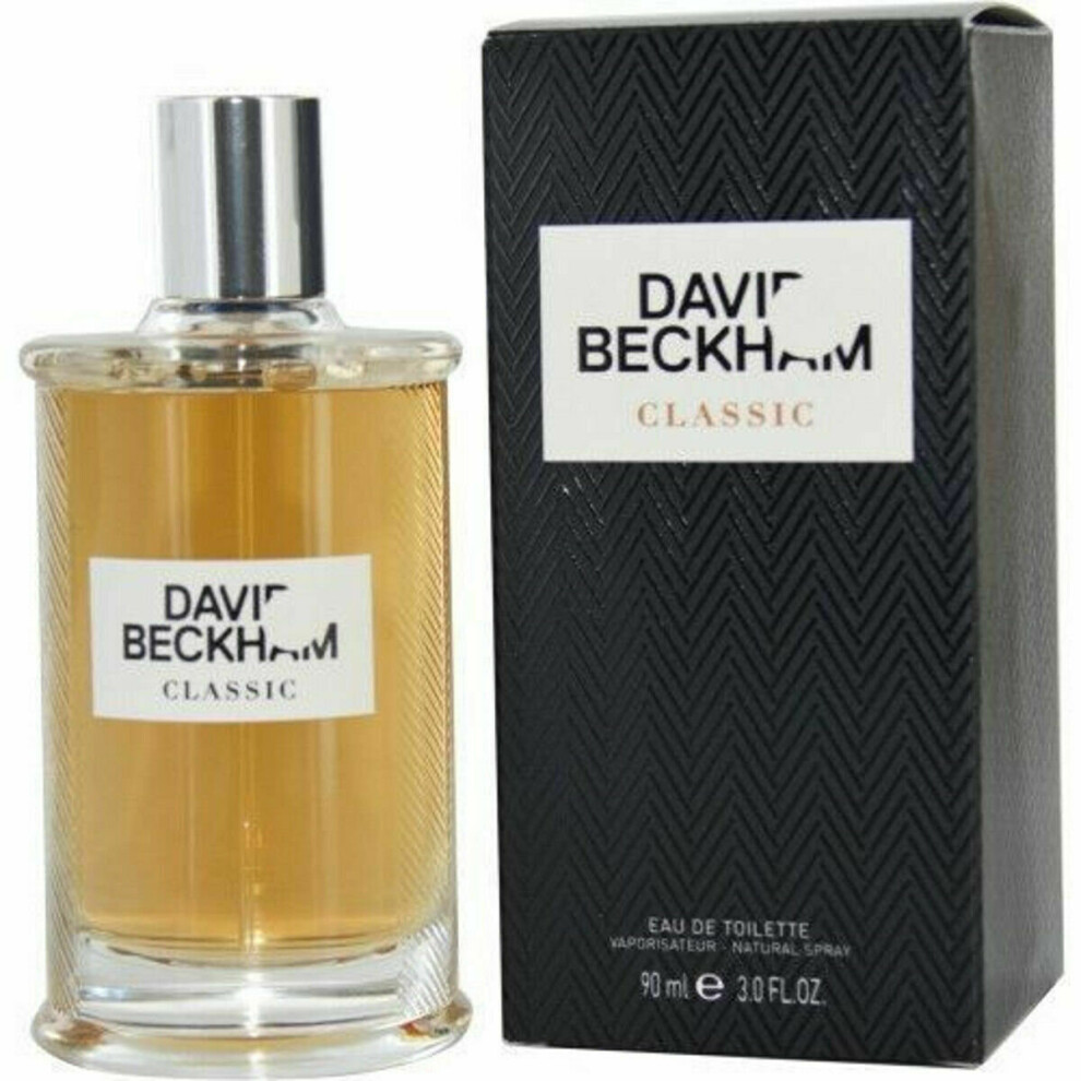 David Beckham CLASSIC EDT for Men Spray 90 ml Cologne 3.0 oz