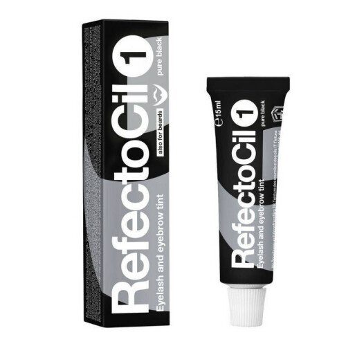 EYELASH AND EYEBROW TINT 1-pure black 15 ml