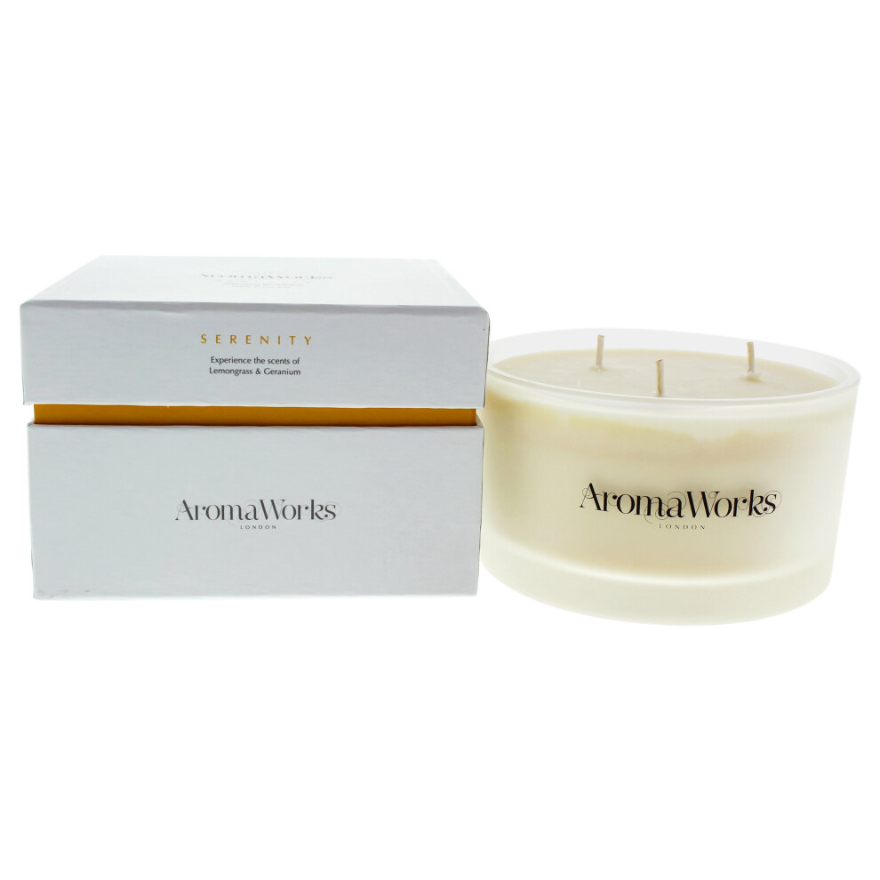 Aromaworks Serenity Candle 3 Wick Large - 1 Pc Candle