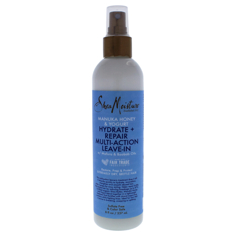 Shea Moisture Manuka Honey and Yogurt Hydrate Plus Repair Multi-Action Leave-In - 8 oz Treatment