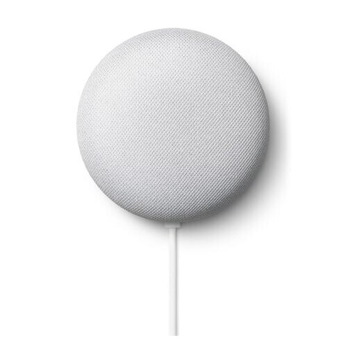 Google Google Home Nest Mini 2nd Generation Smart Speaker - Chalk 1
