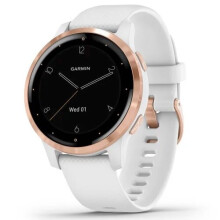 Garmin Vivoactive 4s Smartwatch GPS Sports Watch - White/Rose Gold