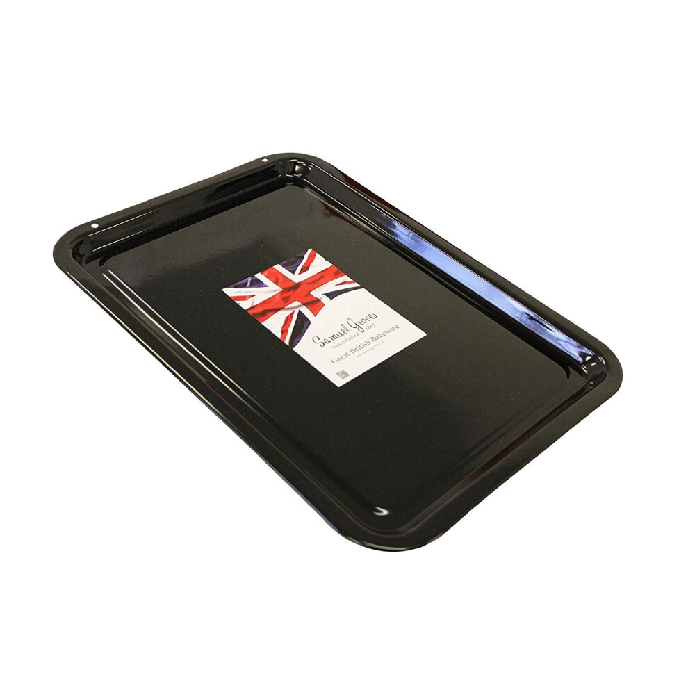 Extra Large Vitreous Enamel 43cm Oven Tray