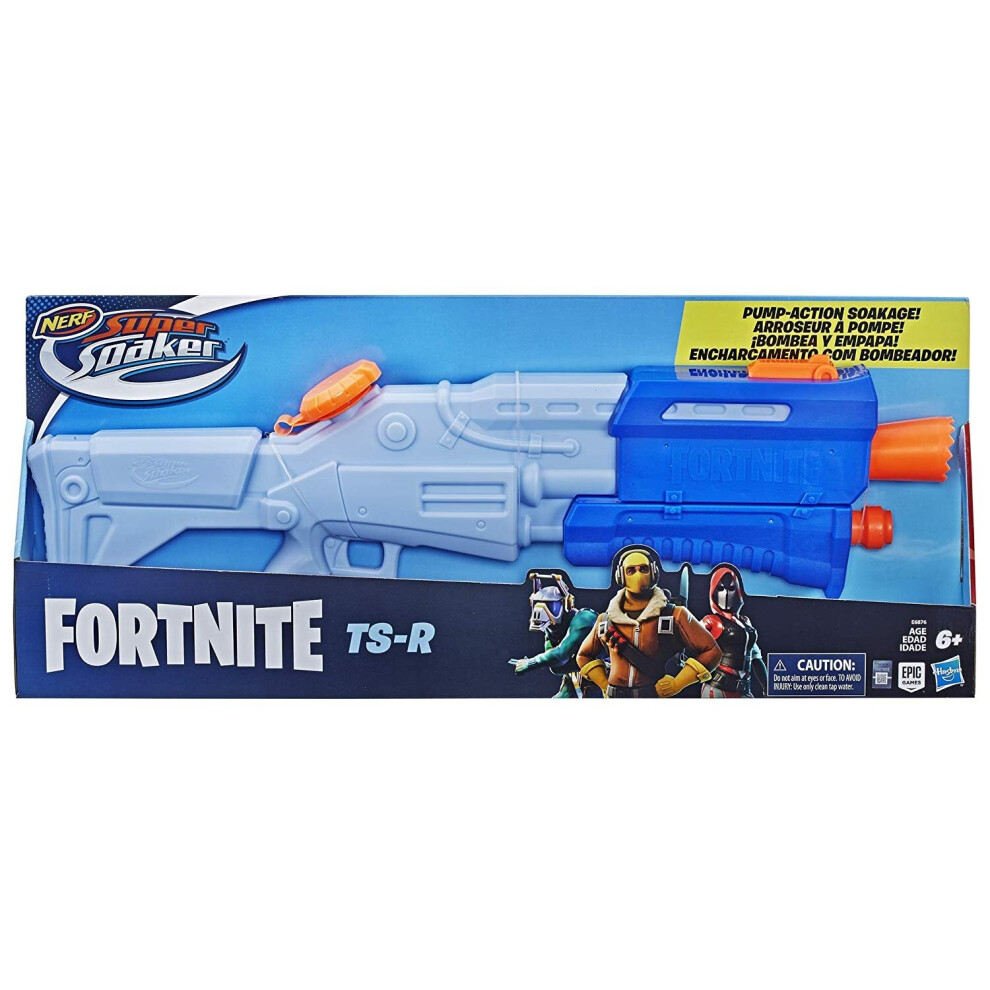 Nerf Super Soaker Fortnite TS-R Water Blaster Ages 6 Years+