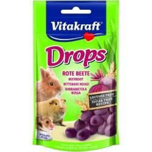 Vitakraft Small Animal Drops Beetroot - 75g 2 - 438957