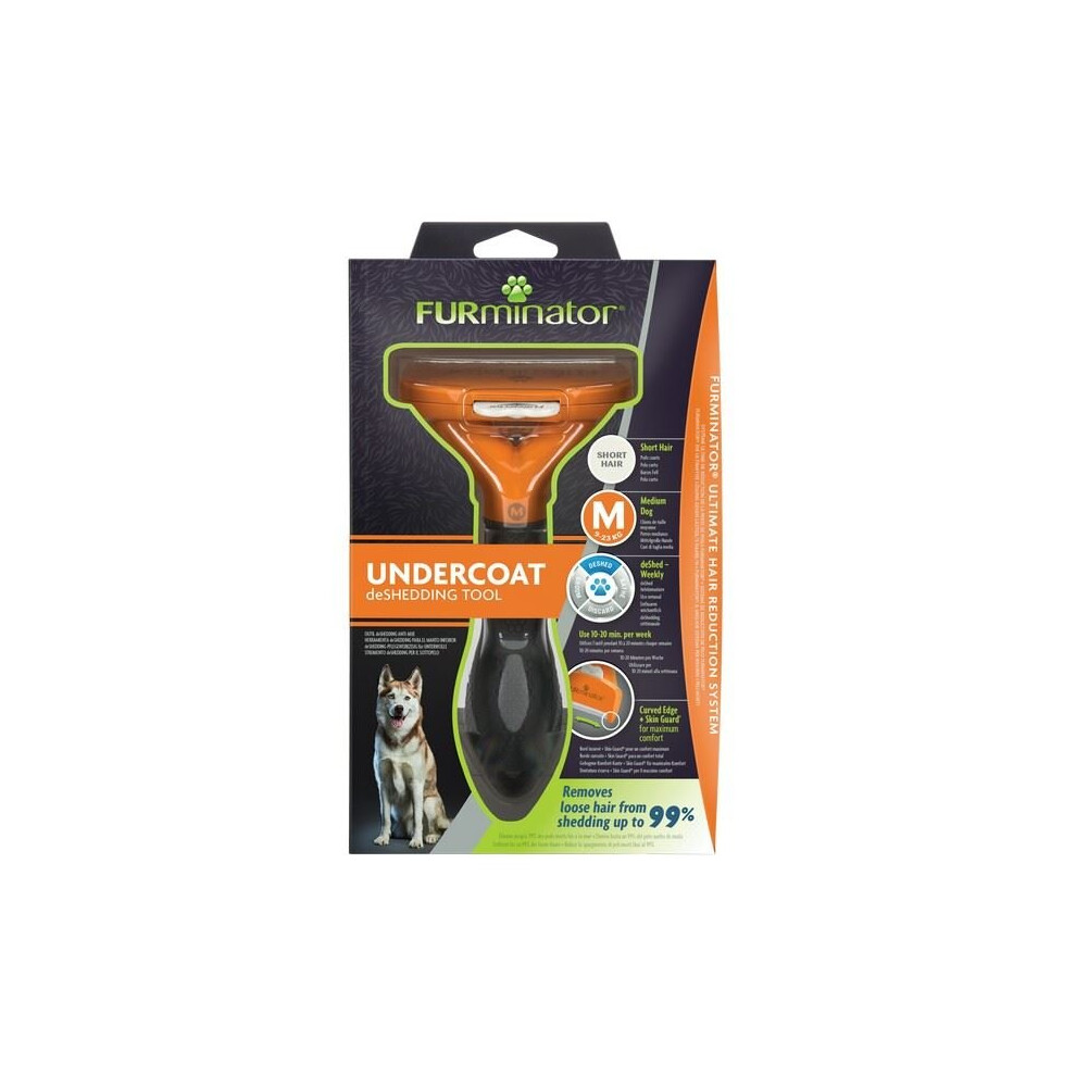 Furminator Undercoat Deshedding Tool For Medium Short Hair Dog - 261459