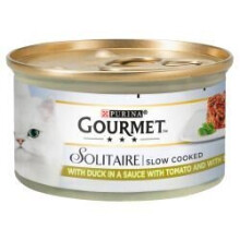 Gourmet Solitaire Slow Cooked with Duck & Garden Veg Sauce - 85g - 565524