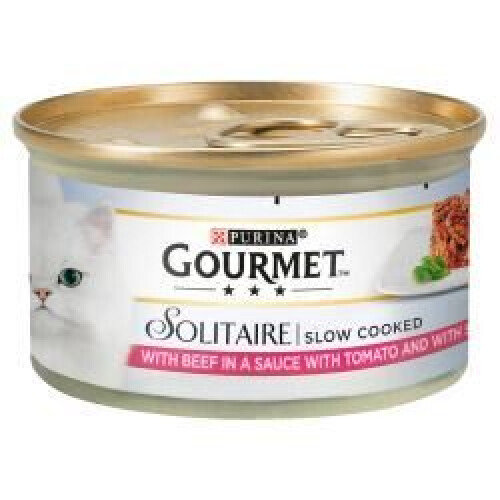 Nestle Gourmet Solitaire Beef & Tomato - 85g - 565527