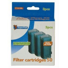 SuperFish AquaFlow 50 Easy Click Cartridge (3Pk) - 573024
