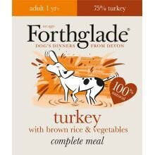Forthglade Complete Meal Adult Turkey with Brown Rice & Vege - 395g - 272334