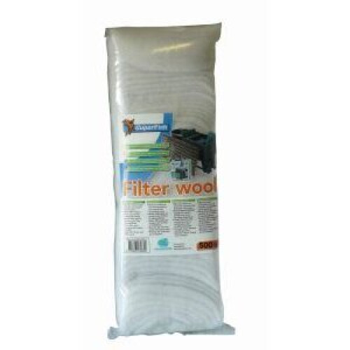 SuperFish SuperFish Filter Media Fine Wool White 500g - 60313