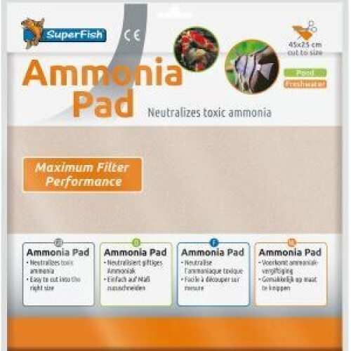 SuperFish SuperFish Filter Media Ammonia Pad 45x25cm - 60321