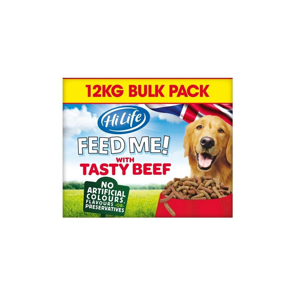 Hilife Feed Me Tasty Beef 12kg - 261720