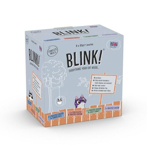 Blink! Blink Cat Pouch Chicken Selection 8 x 85g - 261950