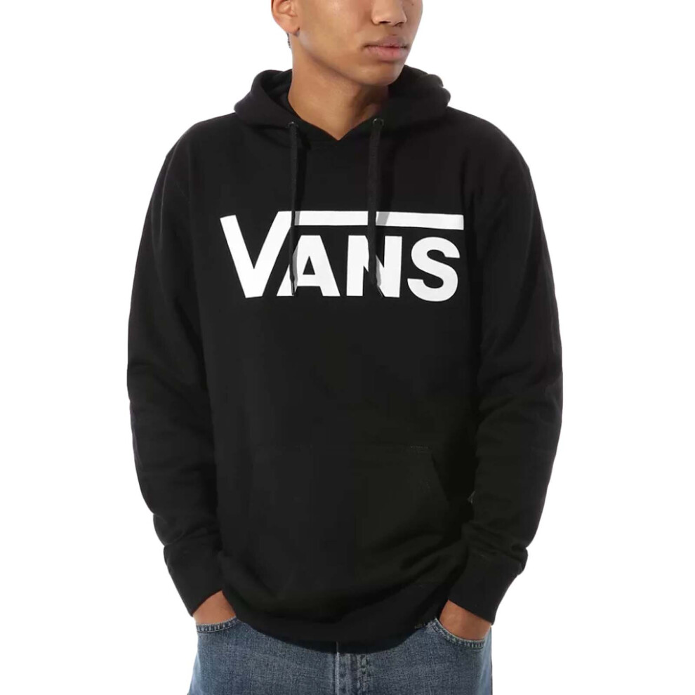 Vans (Xl, ) Mens Classic Po Pullover Casual Hooded Jumper Sweatshirt Hoodie Top - Black