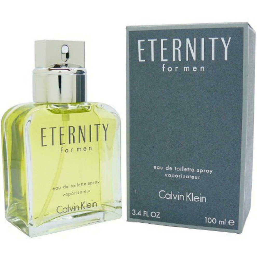 ETERNITY Men EDT SP 3.3 oz