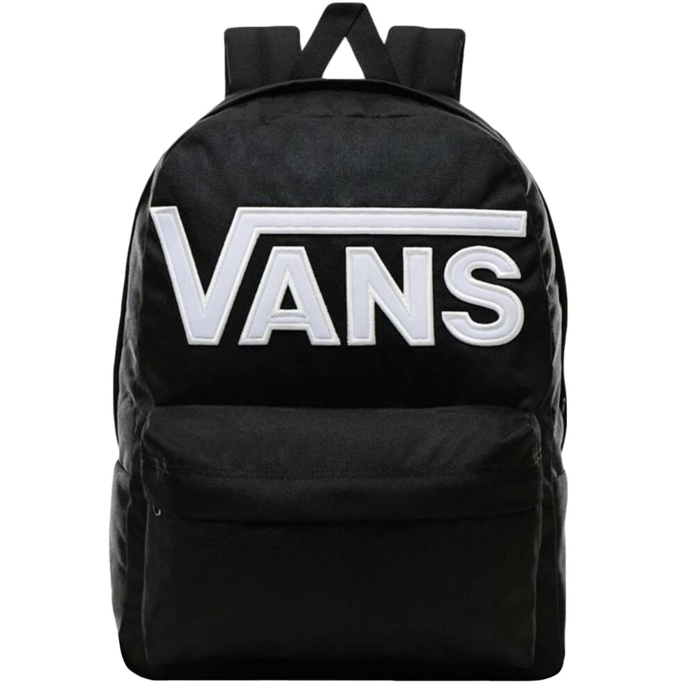 (one_size, Black/White) Vans Unisex Old Skool III Adjustable Strap School College Travel Backpack Bag