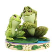 Disney Princess and the Frog Amorous Amphibians Tiana and Naveen as Frogs Figurine