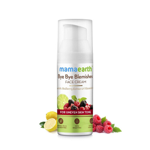 Mamaearth Bye Bye Blemishes Face Cream, For Pigmentation & Blemish