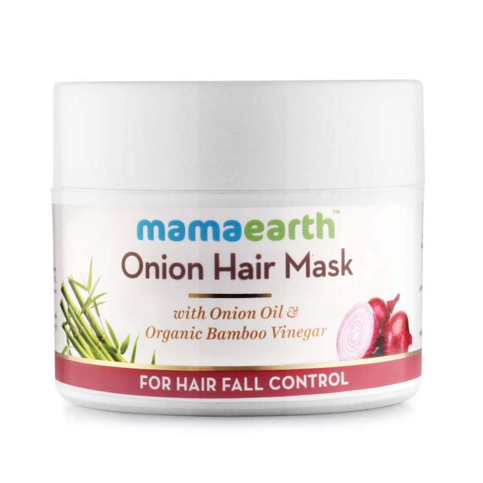 Mamaearth Mamaearth's Onion Hair Mask For Hairfall Control With Organic Bamboo