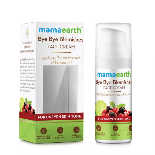 Mamaearth Bye Bye Blemishes Face Cream, For Pigmentation & Blemish 2