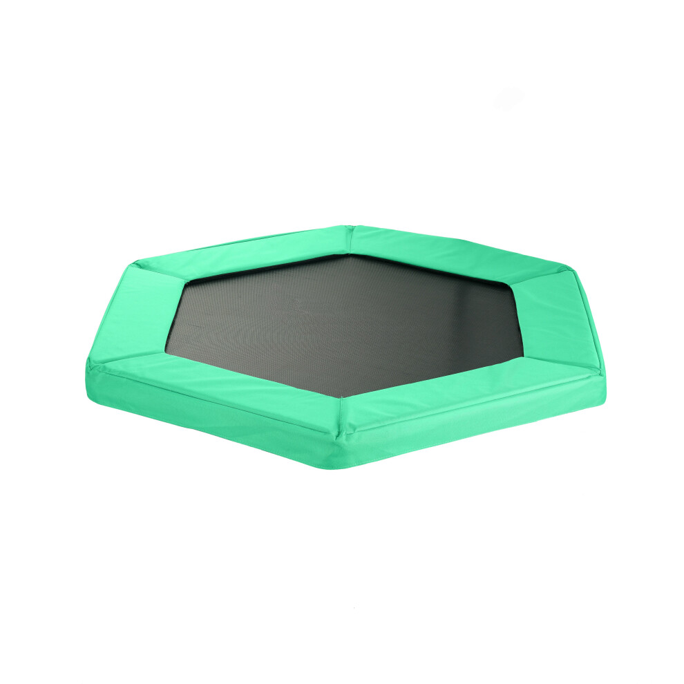 Safety Pad for 127cm 50" Hexagonal Rebounder Mini Trampoline - Pantone Green Oxford