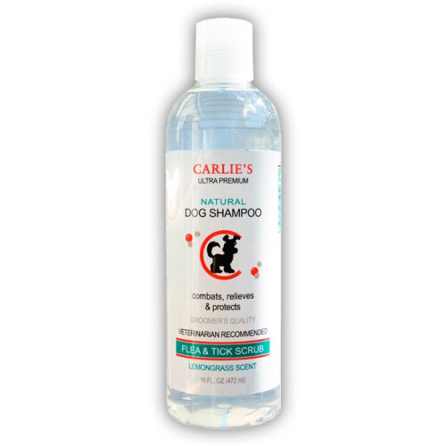 Scoochie Pet Products 124 16 oz Flea & Tick Scrub
