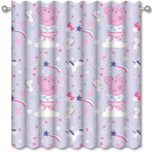 Peppa Pig Sleep Ready Made and to Hang Curtains 66" x 72"