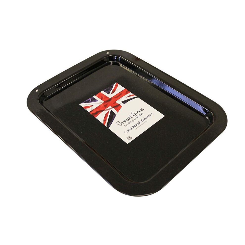 Samuel Groves â Large 36cm Vitreous Enamel Oven Tray