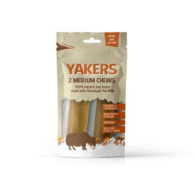 Yakers Dog Chew Medium 2pk - 262358