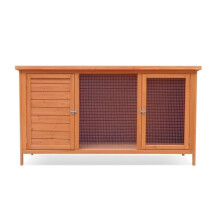 Harrisons Ulverston Single Hutch on legs natural, 130x50x70cm - 261029