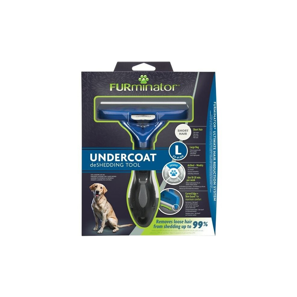 FURminator Undercoat deShedding Tool for Large Short Hair Dog - 261452