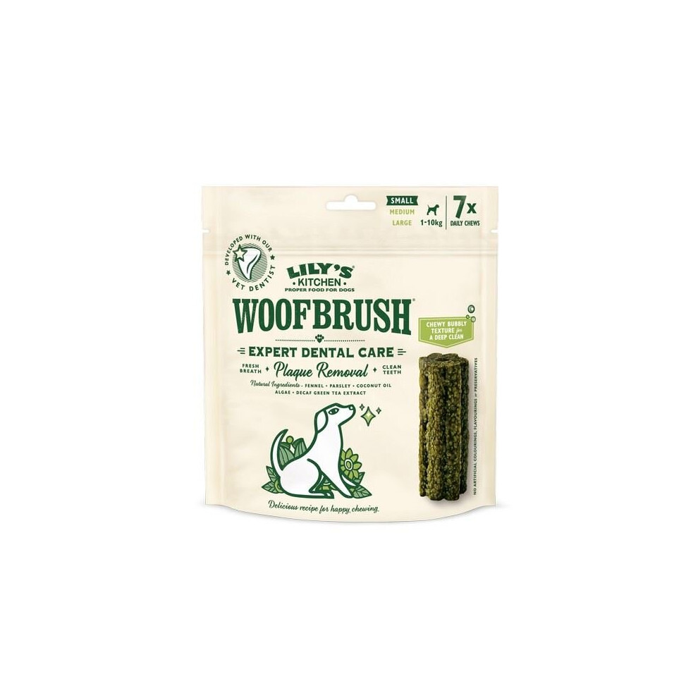 Lilys Kitchen Woofbrush Dental Chew Small 7pk - 261329