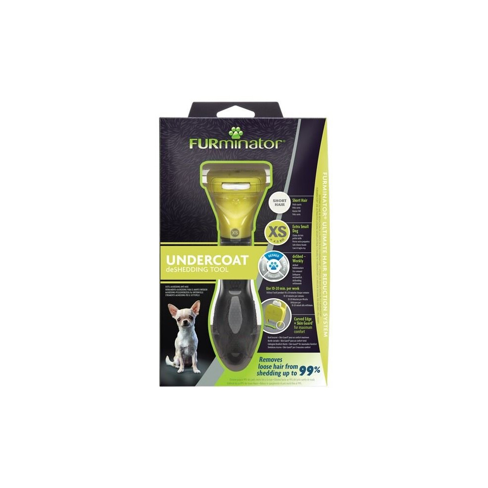 Furminator Undercoat Deshedding Tool For Extra Small Short Hair Dog - 261460