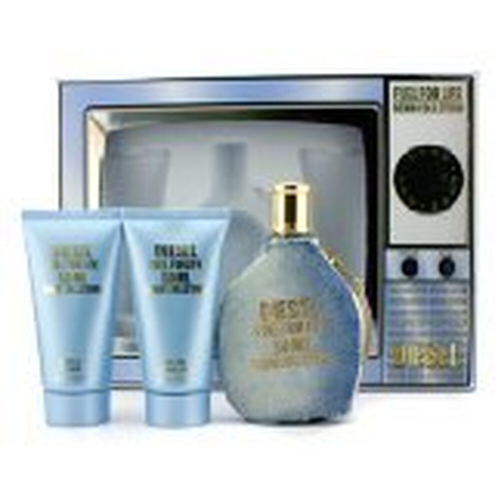 Fuel For Life Denim Collection Femme Coffret Gift Set  50ml Eau De Toile+ 50ml  Shower Gel + 50mlBody Lotion