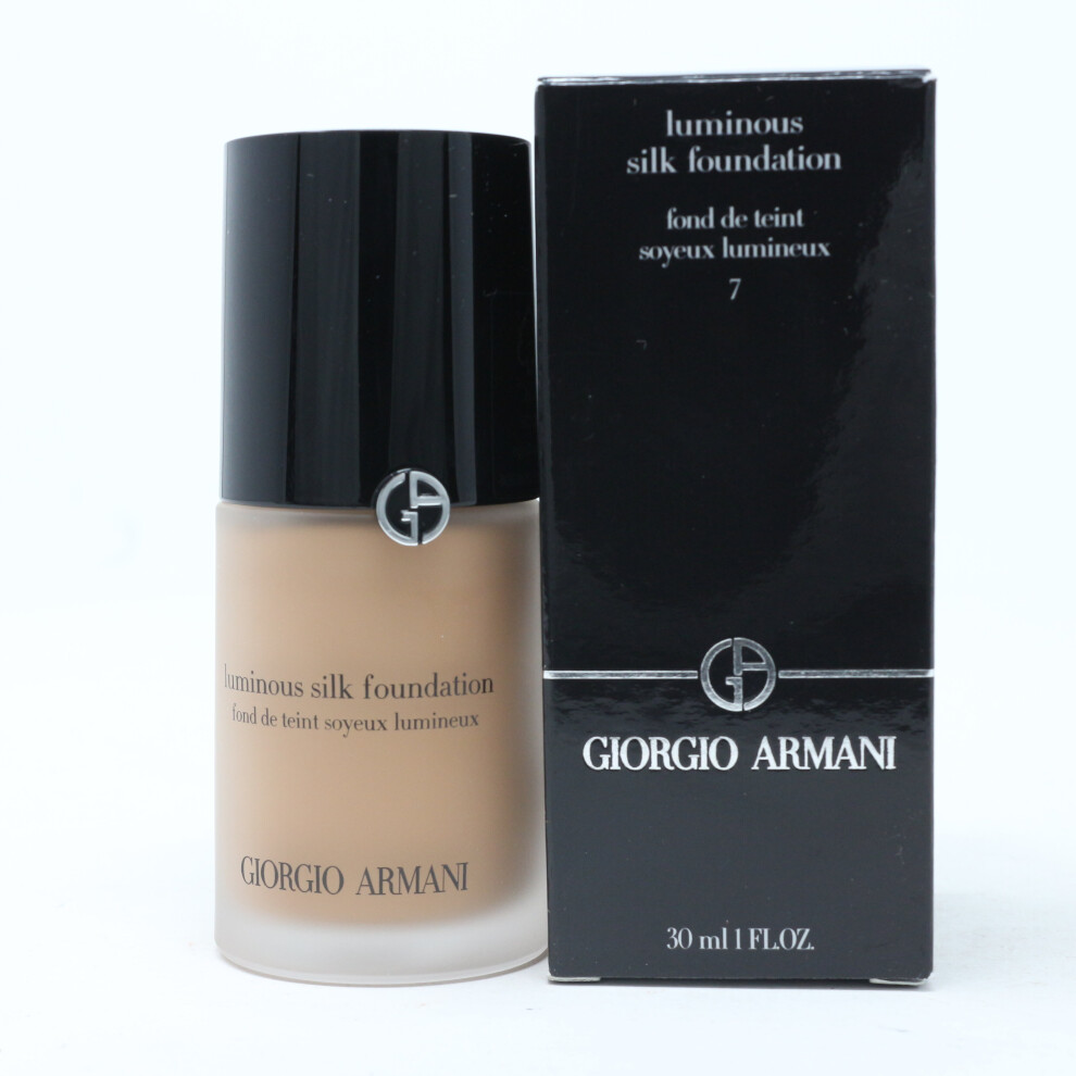 (7) Giorgio Armani Luminous Silk Foundation 1oz/30ml New With Box