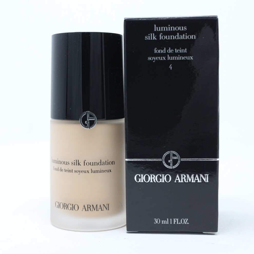 (4) Giorgio Armani Luminous Silk Foundation 1oz/30ml New With Box