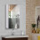 Homcom HOMCOM Wall Mounted Bathroom Mirror Glass Storage Cabinet Cupboard 2